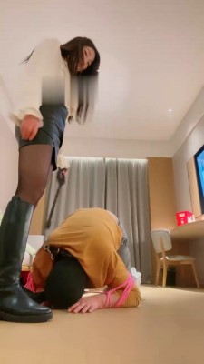 【晨颜】长靴黑丝御姐虐废物 bf22153