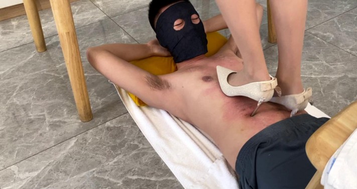 椅子下的工具人-高跟踩踏篇 YC-211006-5