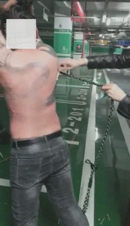 【VIVI】大片！yapoo车库吊打重度刑虐