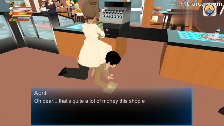 3D游戏动画-奴隶校园！被女生和老师当狗玩弄的校园生活RPG！O-200831-11