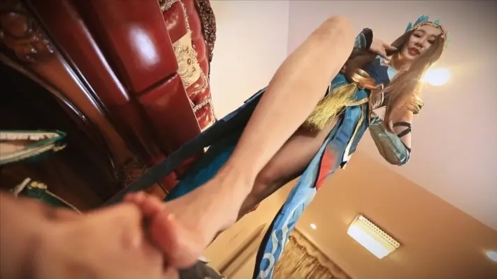 〖H.P.L栖心之栈〗—虞姬cosplay深喉（王者荣耀）