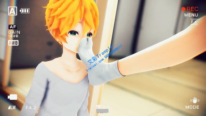 动漫 MMD 踩踏 G-190902-6