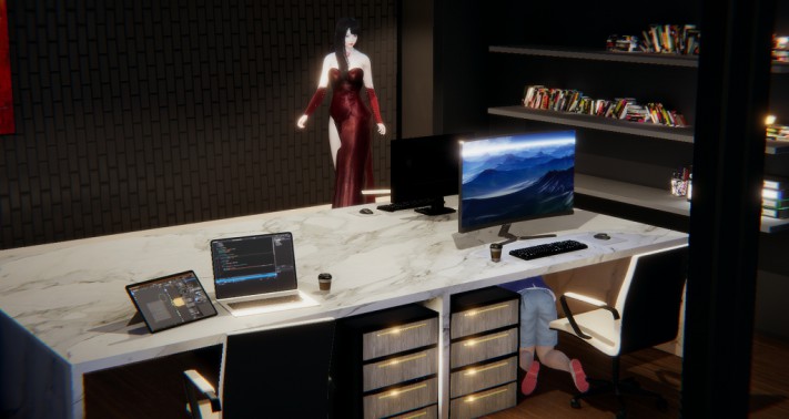 漫画：侦探与杀手2（柯南被女凶犯丝足踩踏） G-210527-28