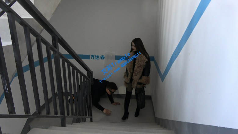 【冷柔】楼道靴子喂食超脏食物