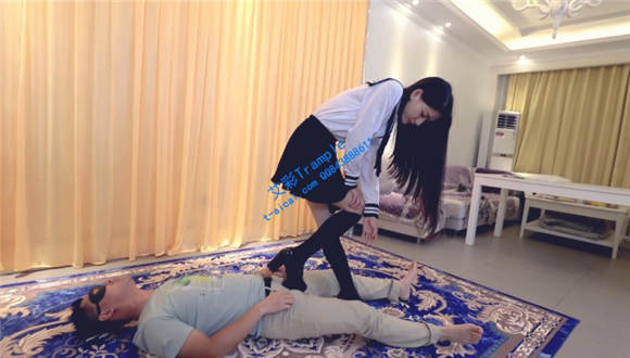 〖H.P.L栖心之栈〗—芷晴学生服踢裆