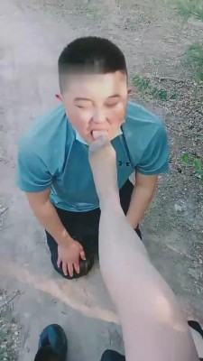 【羽诺】双狗野外闻脚 bf12014