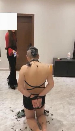 vivi,新年剃光狗奴的毛