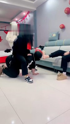 【精神小妹】3S原味袜气味羞辱/踩踏 bf22044