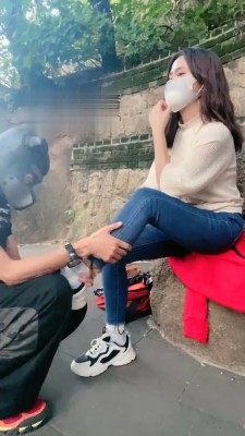 【小劳拉】户外山顶骑马【完整版】 bf18915