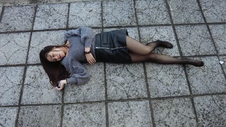 樱束原创 跳楼女孩