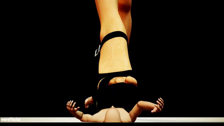 3d 动画 ginatess女巨人踩踏_HD绳艺资源