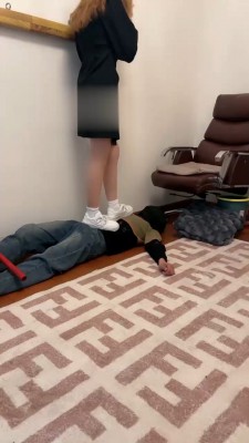 【言一】带素人脏鞋全体重踩踏【双视角版】 bf21497