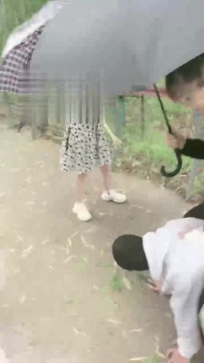 【古野S&辰辰s】野外树林艺术训练绳艺技巧训练羞辱贱狗（双视角） bf17940_HD绳艺资源