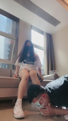 【强抚】学生S帆布鞋原味棉袜羞辱男友 bf10185_HD绳艺资源