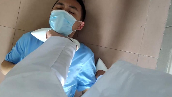 江门小鱼姐姐护士服高跟羞辱黑道老大 YC-220128-3