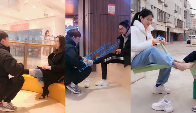 极品骚男到处忽悠会足疗 摸脚无数