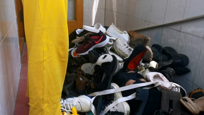 【橘子粥】50双鞋轮流踩踏（上） YC-220817-4