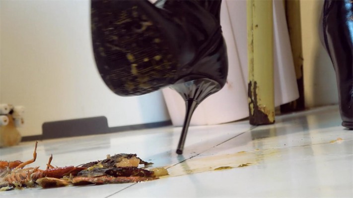 【婧児小主】晓G全语言GTS Crush双靴虐杀小绳艺学员们戏谑嘲笑把龙虾踩成肉酱 YC-220523-7_HD绳艺资源