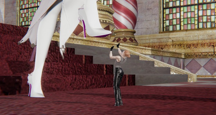 GTS女巨人漫画：魔女的毒药（被魔女用药变小一脚踩爆 血崩一地）G-210608-34