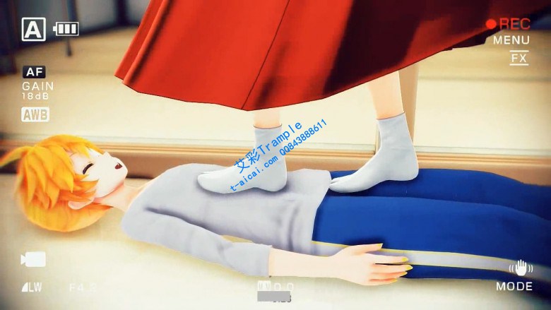 动漫 MMD 踩踏 G-190902-6
