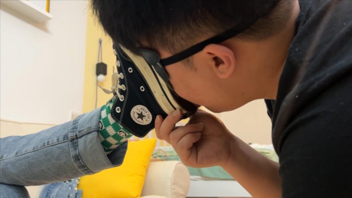 【子怡工作室】给姐姐清理鞋底的狗 YC-220503-3_HD绳艺资源