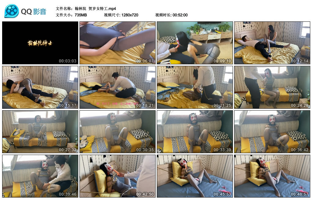 【翰林院】贺岁女特工_HD绳艺资源