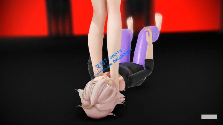 动漫 MMD 踩踏 G-190902-6