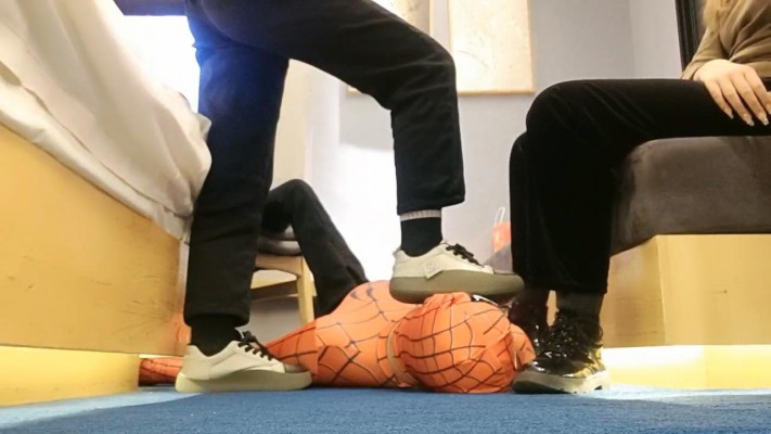 【江婷】带两个素人踩踏蜘蛛侠 bf22836_HD绳艺资源