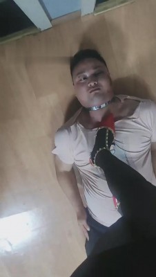 【重庆仙儿】骑马遛狗/高跟全体重踩踏 bf10204