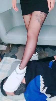 【大乔】小白鞋+高跟全体重踩踏 bf23308