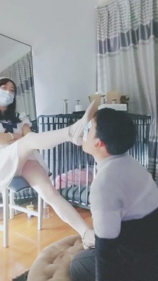 【桃子老师】白丝高跟恋足调 bf22963