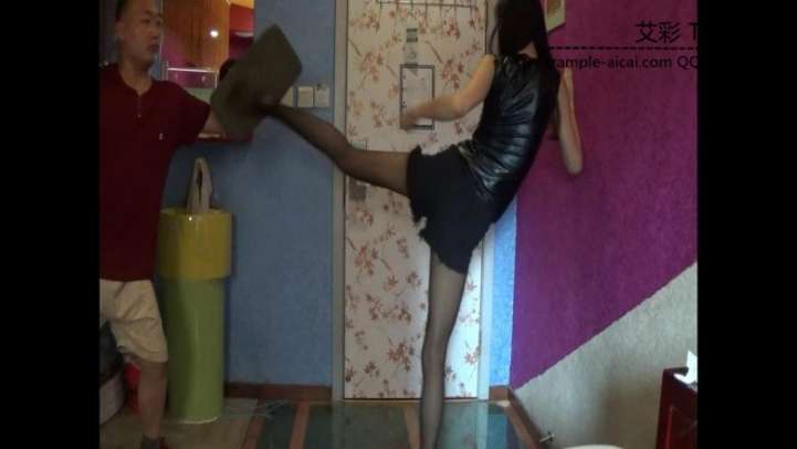 长腿妹妹黑丝金九