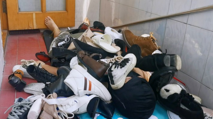 【橘子粥】50双鞋轮流踩踏（上） YC-220817-4