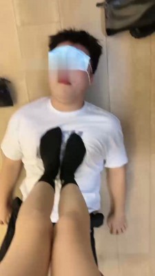 【奶味茶茶】长靴原味棉袜辱狗 bf19209