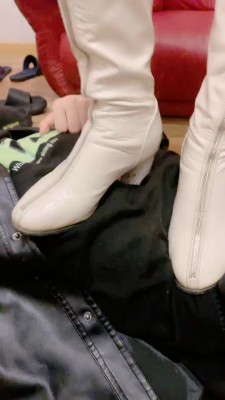 【白茶】高跟+长靴全体重踩踏 bf19546