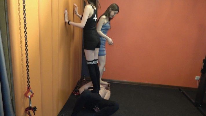 【艾琳S175 领主老大】暴抽耳光，超狠踹脸，窒息踩踏 YC-230320-6