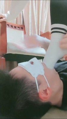 【妮蔻】原味白袜气味羞辱 bf22983