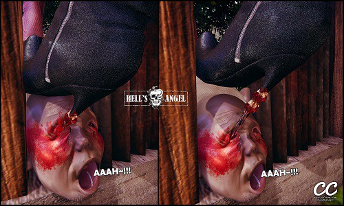 漫画FootBitchCC踩踏、残忍、臭脚、气味、调教 G-210603-26