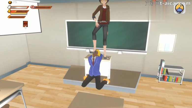 3D游戏动画-奴隶校园！被女生和老师当狗玩弄的校园生活RPG！O-200831-11