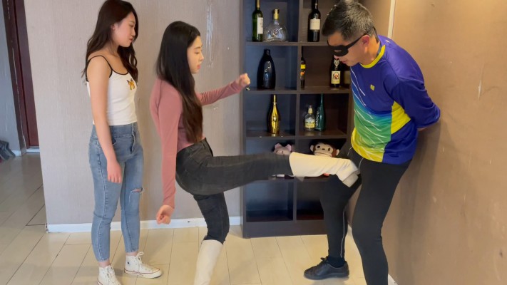 【蛋碎娇娃】『超S·联盟』怒惩夜跑搭讪男 YC-220915-2