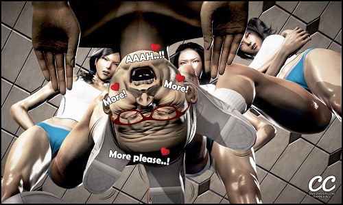 漫画FootBitchCC踩踏、残忍、臭脚、气味、调教 G-210603-26