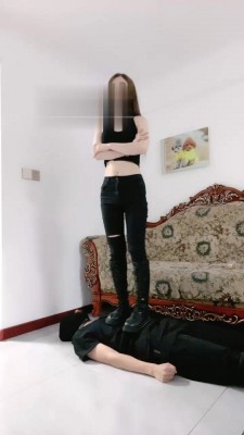 【领主老大】模特长靴臭棉袜羞辱专场 bf18051