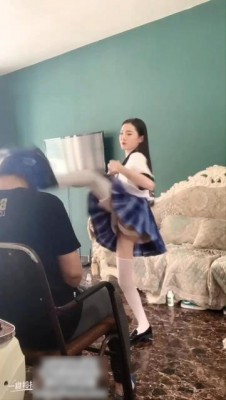 【LAPAPA】初柒带新人初八双s全jk白丝套装暴力踢头(超长版)JK学生妹暴踹