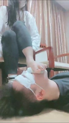 【妮蔻】原味白袜气味羞辱 bf22983