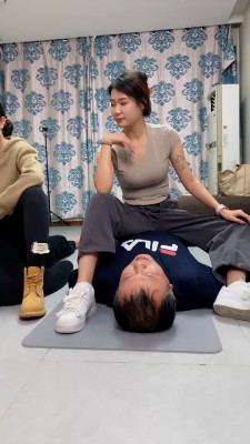 【麋鹿银儿】双S艺术父子舔脏鞋臭袜 bf21334_HD绳艺资源