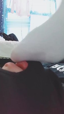 【美娜格格】原味白棉袜气味羞辱 bf21810