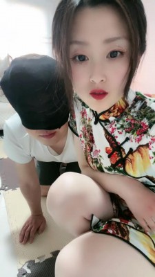 【鸾月小主】旗袍装训奴/高跟深喉/电 击 bf11899