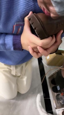 【木秋】家奴伺候保养脚/清理脏鞋  JS22122901