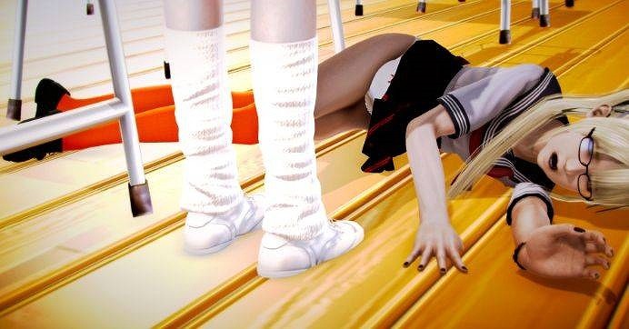 女女校园虐打漫画：告状的后果 G-210522-57