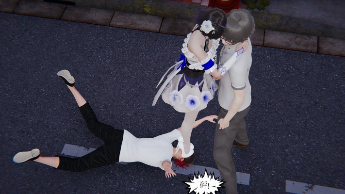 超暴力踢踩漫画：末世-我有崩坏女武神第一集（希儿篇） G-210809-17